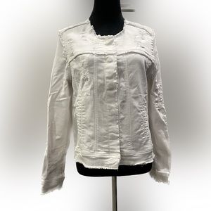 Generation Love White Jean Jacket | Size M